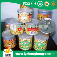 China Roasted and Salted Canned Peanuts blanched fried kernel lowest price